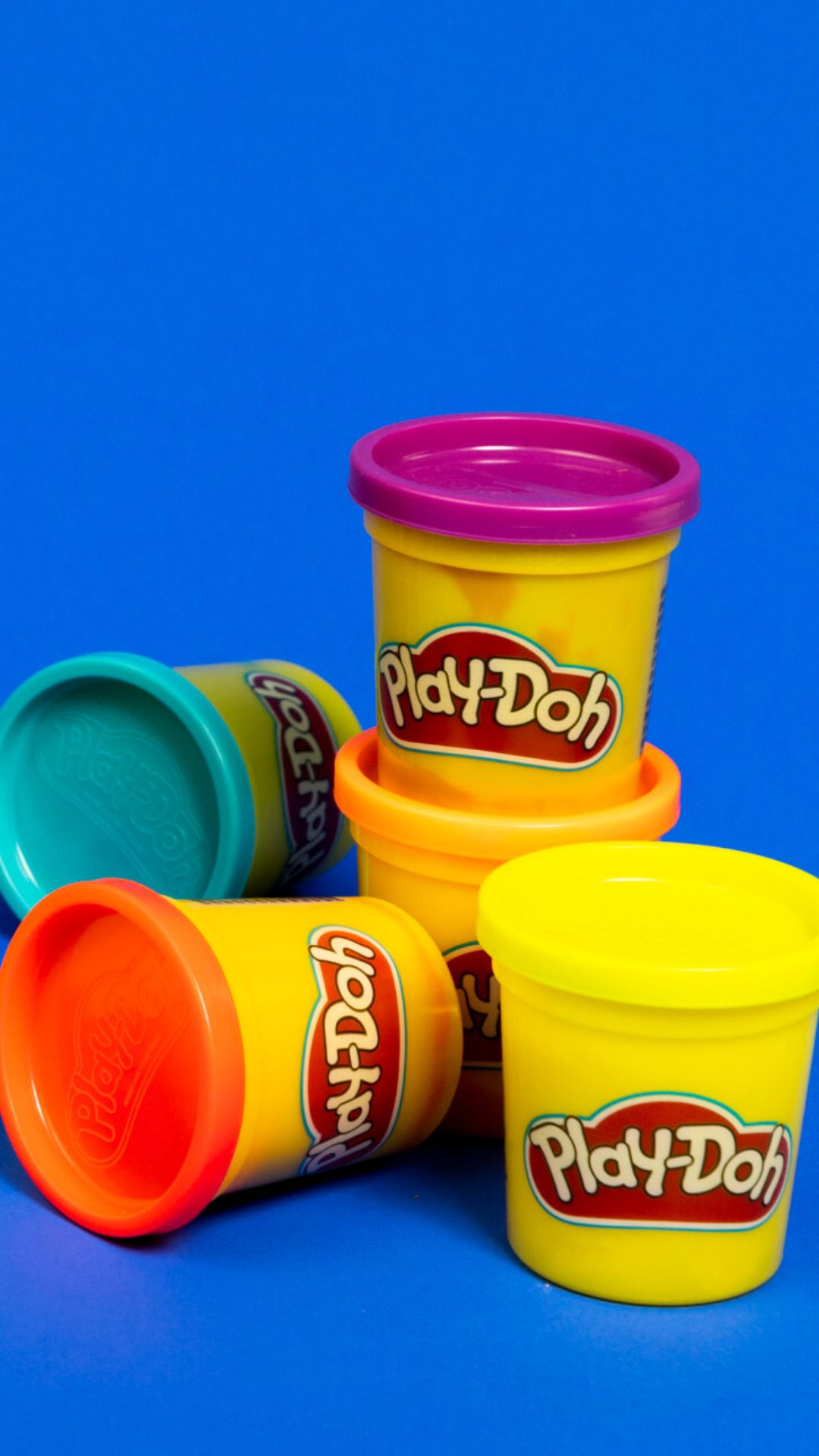 Pots of Play-Doh